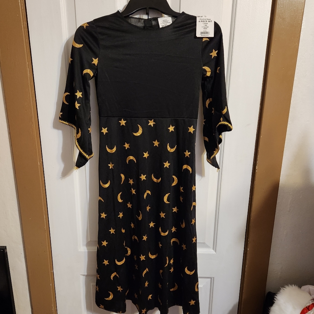 Seasons Practical Magic Witch Dress Halloween Costume Girls